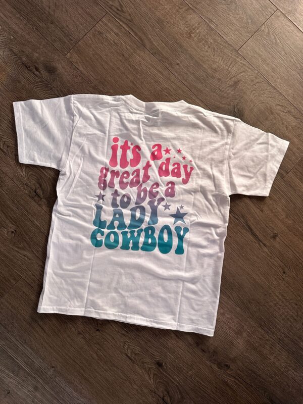 Lady Cowboys 2024 White T-Shirt - Image 2