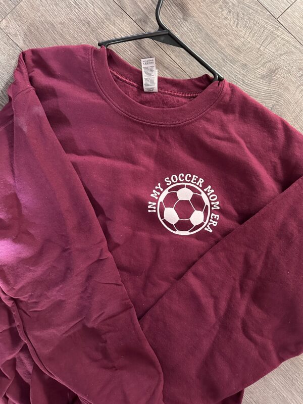 Soccer Mom Era Crewneck - Maroon|Medium